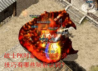 战士PK时最常用的刺杀技巧有哪些制胜诀窍? 战士PK时最常用的刺杀技巧有哪些制胜诀窍?