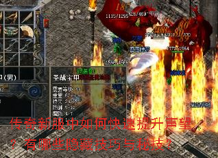 传奇新服中如何快速提升声望?有哪些隐藏技巧与秘技? 传奇新服中如何快速提升声望?有哪些隐藏技巧与秘技?