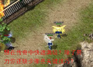 想在传奇中快速满级?除了努力你还缺少哪些关键技巧? 想在传奇中快速满级?除了努力你还缺少哪些关键技巧?