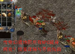传奇幻境地图所有NPC藏身何处?位置详解与寻找指南 传奇幻境地图所有NPC藏身何处?位置详解与寻找指南