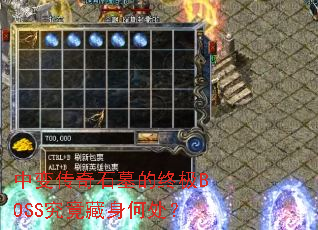 中变传奇石墓的终极BOSS究竟藏身何处? 中变传奇石墓的终极BOSS究竟藏身何处?