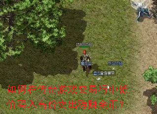 如何在传奇游戏交易行中低价买入高价卖出稳赚金币? 如何在传奇游戏交易行中低价买入高价卖出稳赚金币?