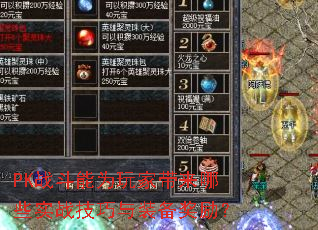 PK战斗能为玩家带来哪些实战技巧与装备奖励? PK战斗能为玩家带来哪些实战技巧与装备奖励?