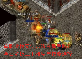 单职业传奇法师适合新手吗?全面解析上手难度与技能选择 单职业传奇法师适合新手吗?全面解析上手难度与技能选择