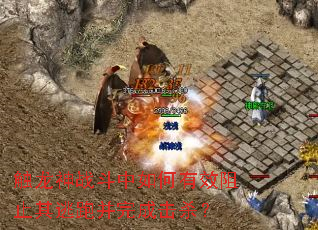 触龙神战斗中如何有效阻止其逃跑并完成击杀? 触龙神战斗中如何有效阻止其逃跑并完成击杀?