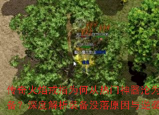 传奇火焰戒指为何从热门神器沦为冷门装备?深度解析装备没落原因与逆袭攻略? 传奇火焰戒指为何从热门神器沦为冷门装备?深度解析装备没落原因与逆袭攻略?