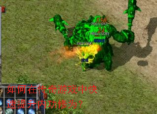 如何在传奇游戏中快速提升内功修为? 如何在传奇游戏中快速提升内功修为?