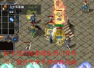 新手法师能单挑白日门将军吗?复古传奇手游攻略指南 新手法师能单挑白日门将军吗?复古传奇手游攻略指南