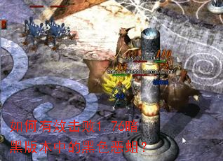 如何有效击败1.76暗黑版本中的黑色恶蛆? 如何有效击败1.76暗黑版本中的黑色恶蛆?