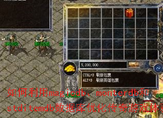 �������magicdb��monterdb��stditemdb���ݿ��Ż�������Ϸ���飿