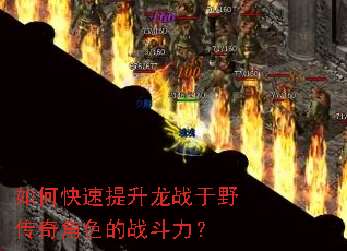 如何快速提升龙战于野传奇角色的战斗力? 如何快速提升龙战于野传奇角色的战斗力?