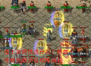 道士如何快速升级?热血传奇高效冲级攻略揭秘 道士如何快速升级?热血传奇高效冲级攻略揭秘