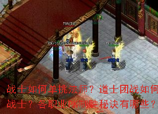 սʿ��ε�����ʦ����ʿ��ս��ο���սʿ����ְҵPK��ʤ�ؾ�����Щ��